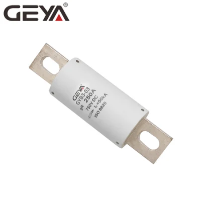 Geya Gyb3-03 250A AC DC 1000V 175-500A EV Zylindrische Sicherung Energie Fahrzeugschutz Sicherung Autosicherung PV