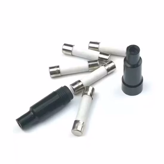 Wirtschaftlicher kundenspezifischer Glaszylindrischer kundenspezifischer Kasten-Keramikrohr-Halter-Sicherung