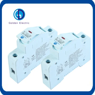 PV-Anwendung 1p 1000V DC 16A 20A 25A 32A DC Sicherungshalter Sicherungssockel mit bester Qualität